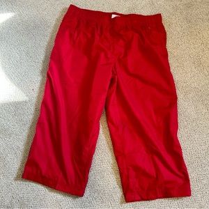 DANSKIN Red mesh-lined joggers 🏀